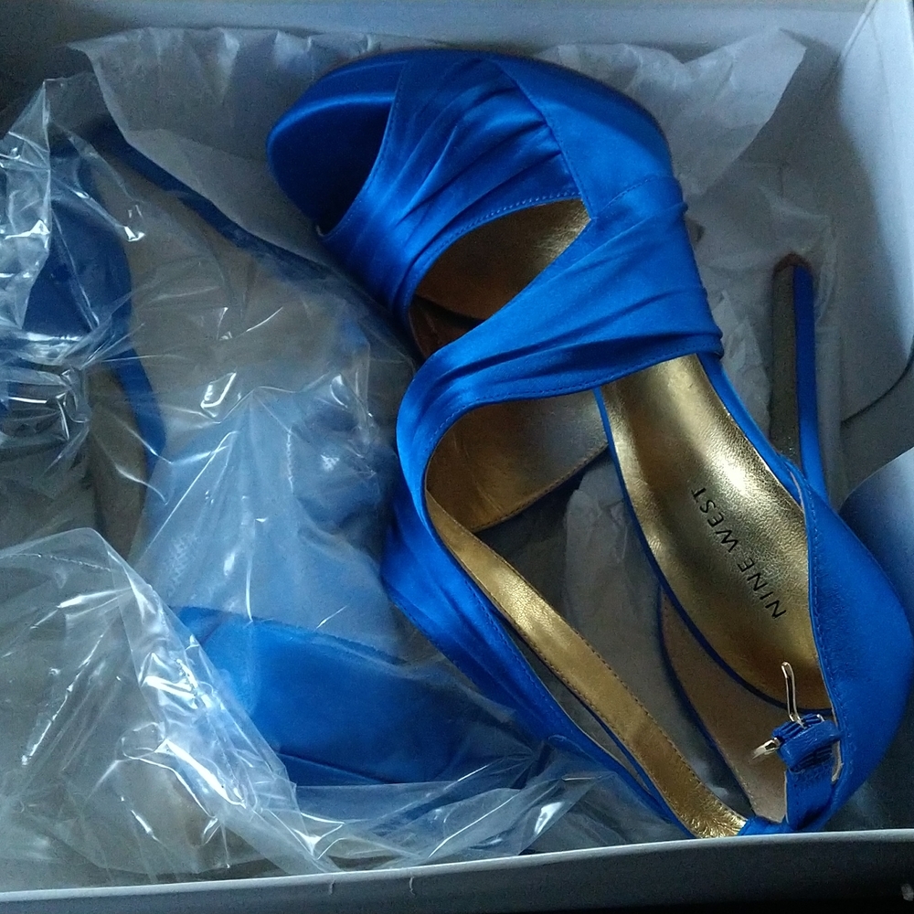Cobalt Blue Heels